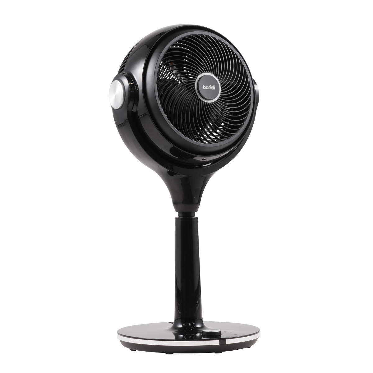 Baridi Pedestal Fan with Remote Control & Timer 10", Black (DH143) (Factory Refurbished B)
