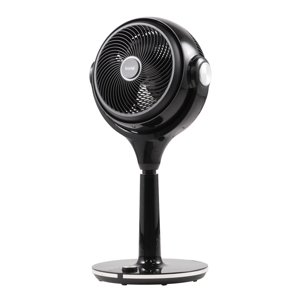 Baridi Pedestal Fan with Remote Control & Timer 10", Black (DH143) (Factory Refurbished B)