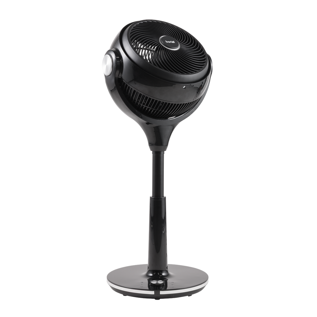 Baridi Pedestal Fan with Remote Control & Timer 10", Black (DH143) (Factory Refurbished B)