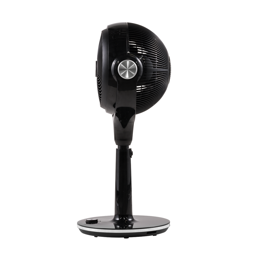 Baridi Pedestal Fan with Remote Control & Timer 10", Black (DH143) (Factory Refurbished B)