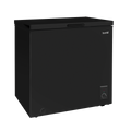 Baridi Freestanding Chest Freezer, 142L Capacity, Black (DH152) (Factory Refurbished A)