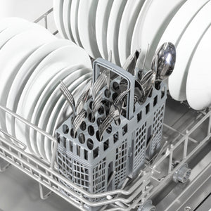 Baridi DH166 DH267 Slimline Freestanding Dishwasher 45cm, 10 Place Settings, 8 Programmes