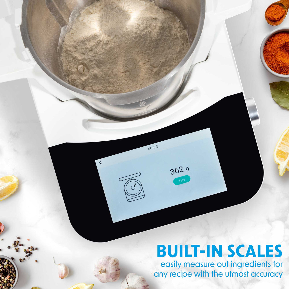 Baridi Smart Thermo-Cooker, 18 Preset Functions, 7” Touchscreen (DH189) (Factory Refurbished A)