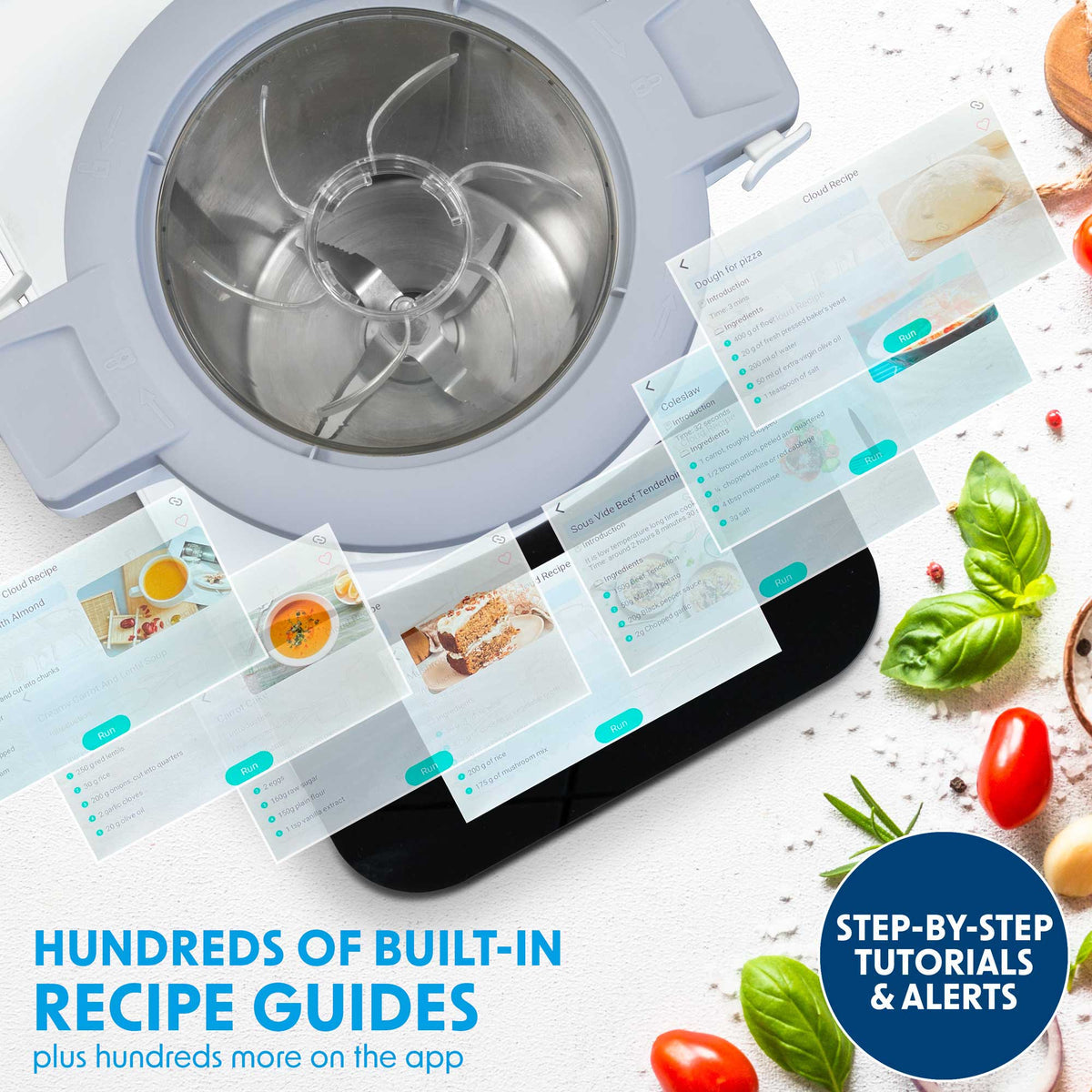 Baridi Smart Thermo-Cooker, 18 Preset Functions, 7” Touchscreen (DH189) (Factory Refurbished A)