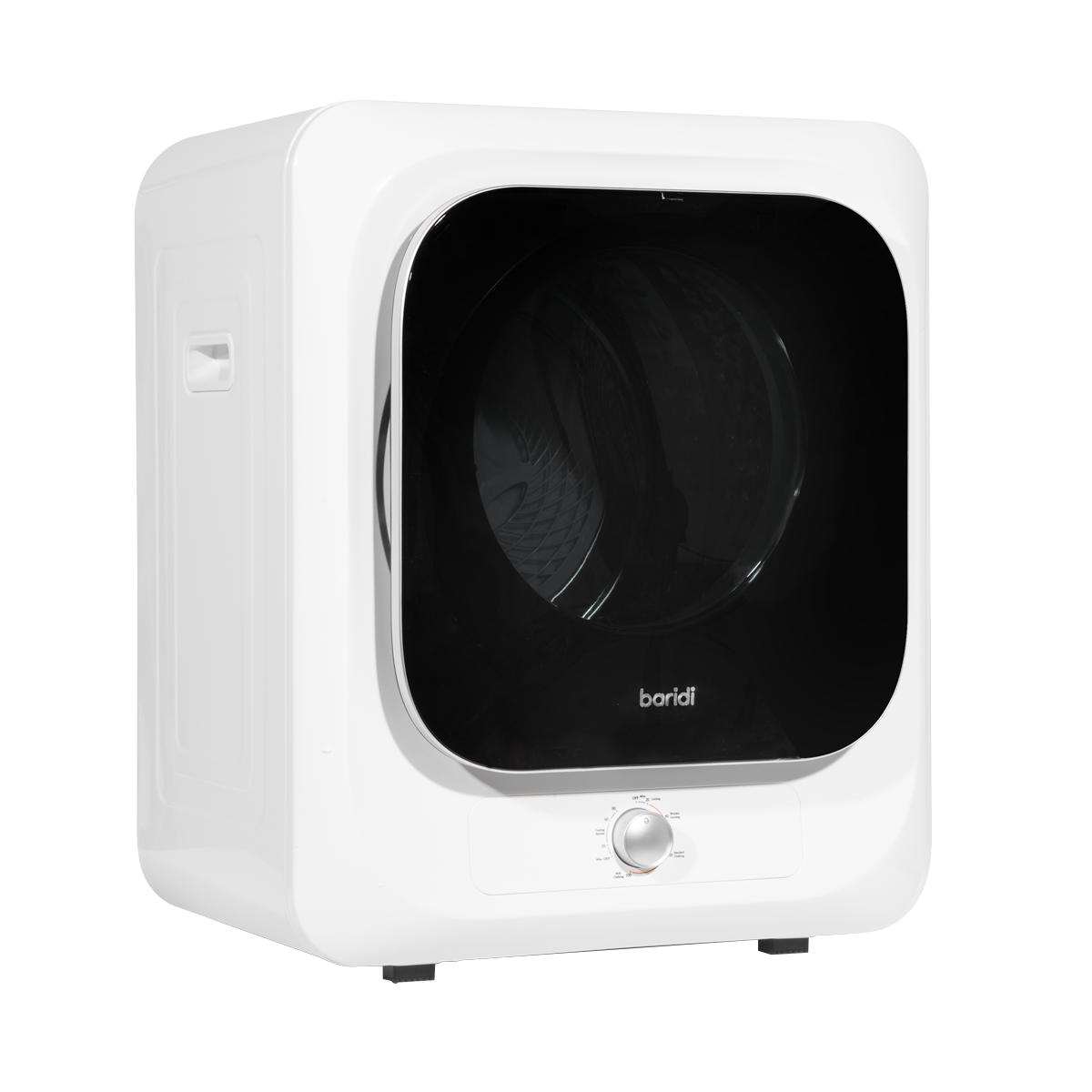 Baridi Tabletop Tumble Dryer with Controls, 2.5kg Capacity, White (DH192)