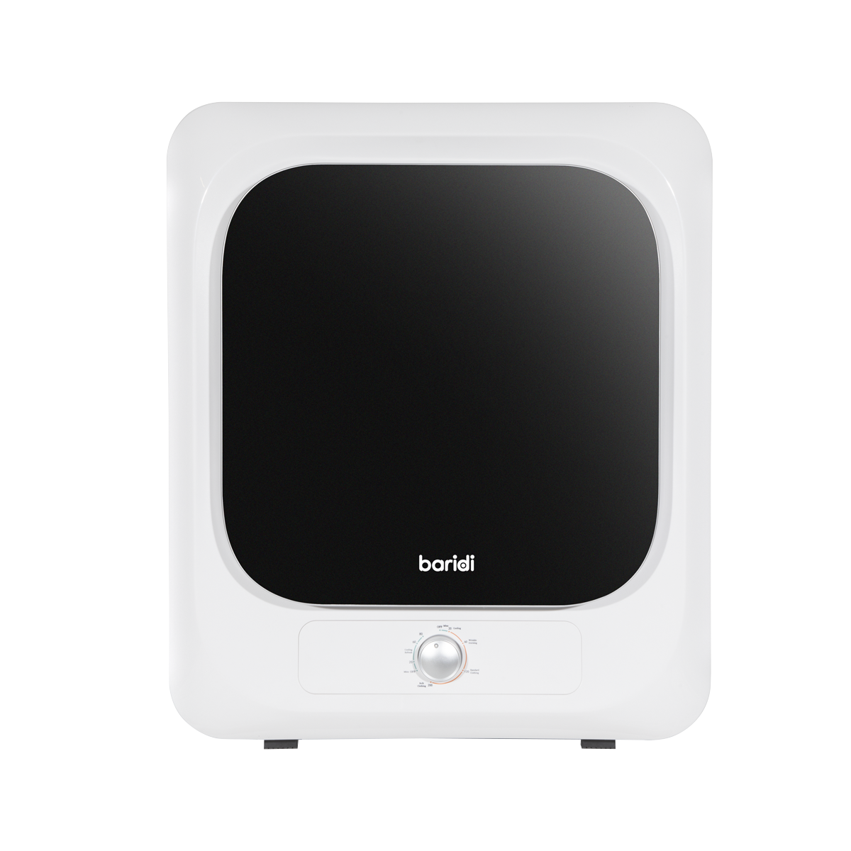 Baridi Tabletop Tumble Dryer with Controls, 2.5kg Capacity, White (DH192)