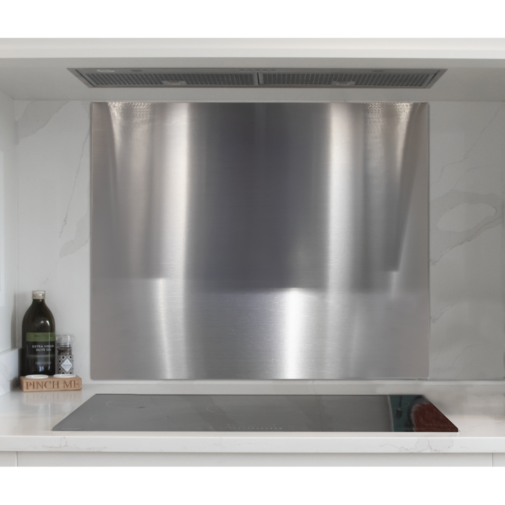 Baridi Cooker Hood Splashback 90 x 75cm, Stainless Steel (DH195)