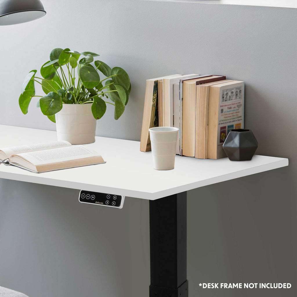 Dellonda Rectangular Desktop, 1400 x 700mm, White (DH19)