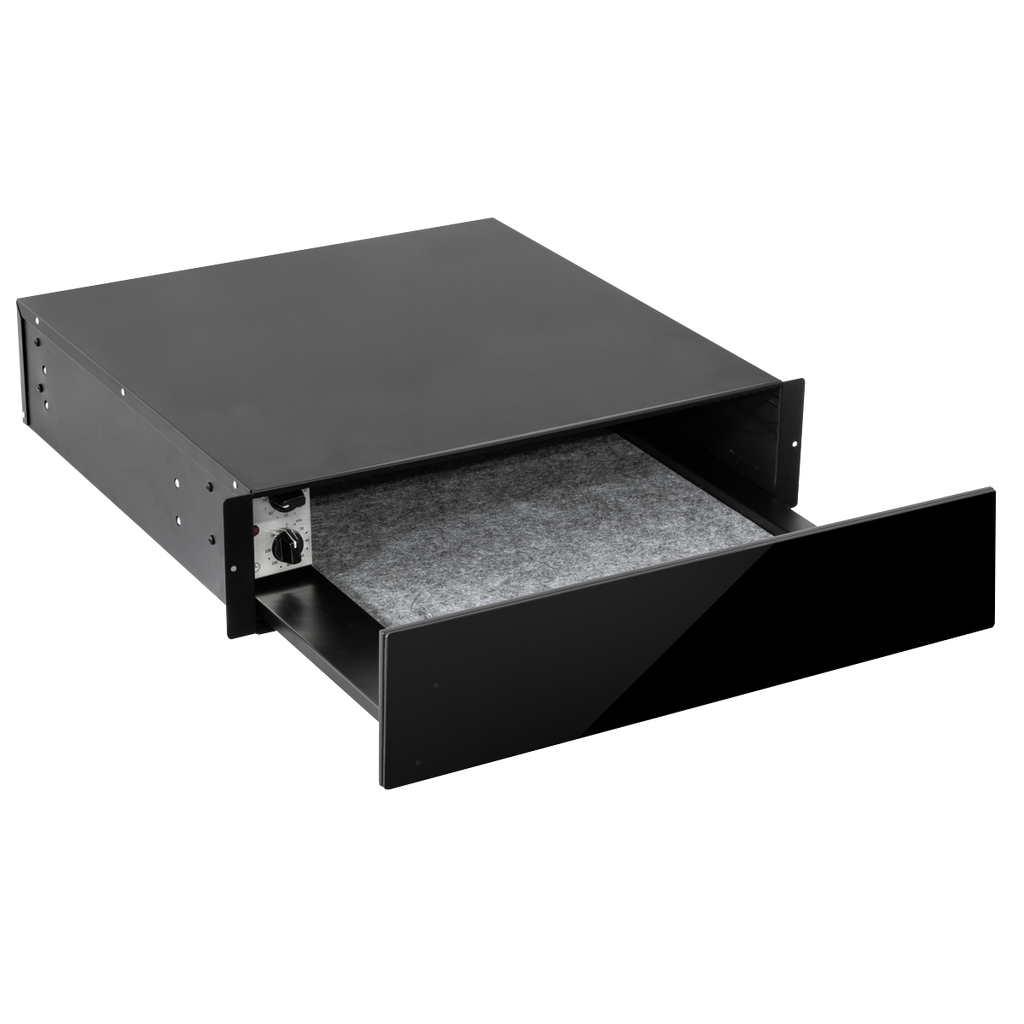 Baridi Built-in Warming Drawer 60cm, Black (DH201)
