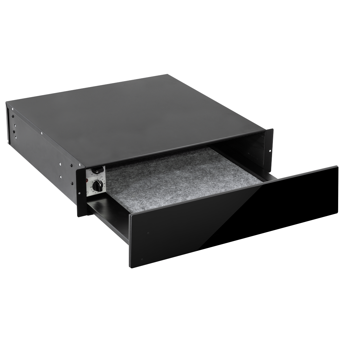 Baridi Built-in Warming Drawer 60cm, Black (DH201)