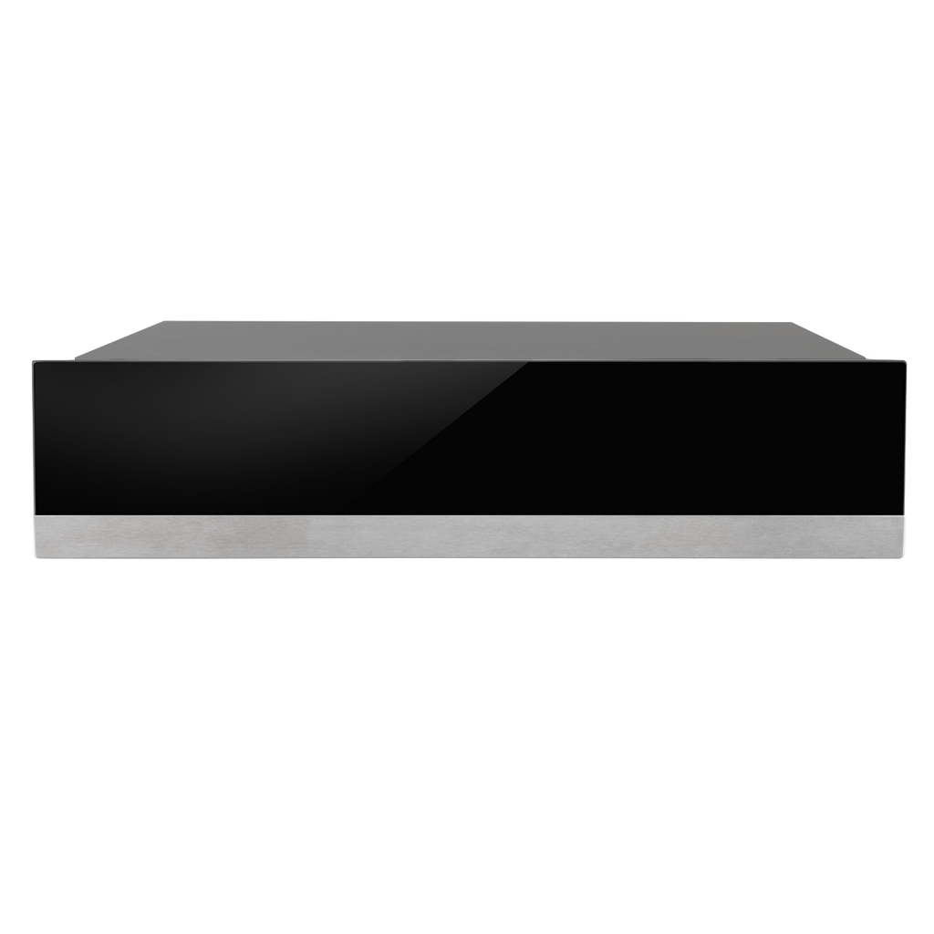 Baridi Built-in Warming Drawer 60cm, Black/Stainless Steel (DH202)