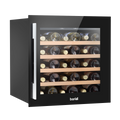 Baridi DH206 Built-In Wine Fridge Cooler with Digital Touchscreen Controls & LED Light, 36 Bottle Capacity, Black