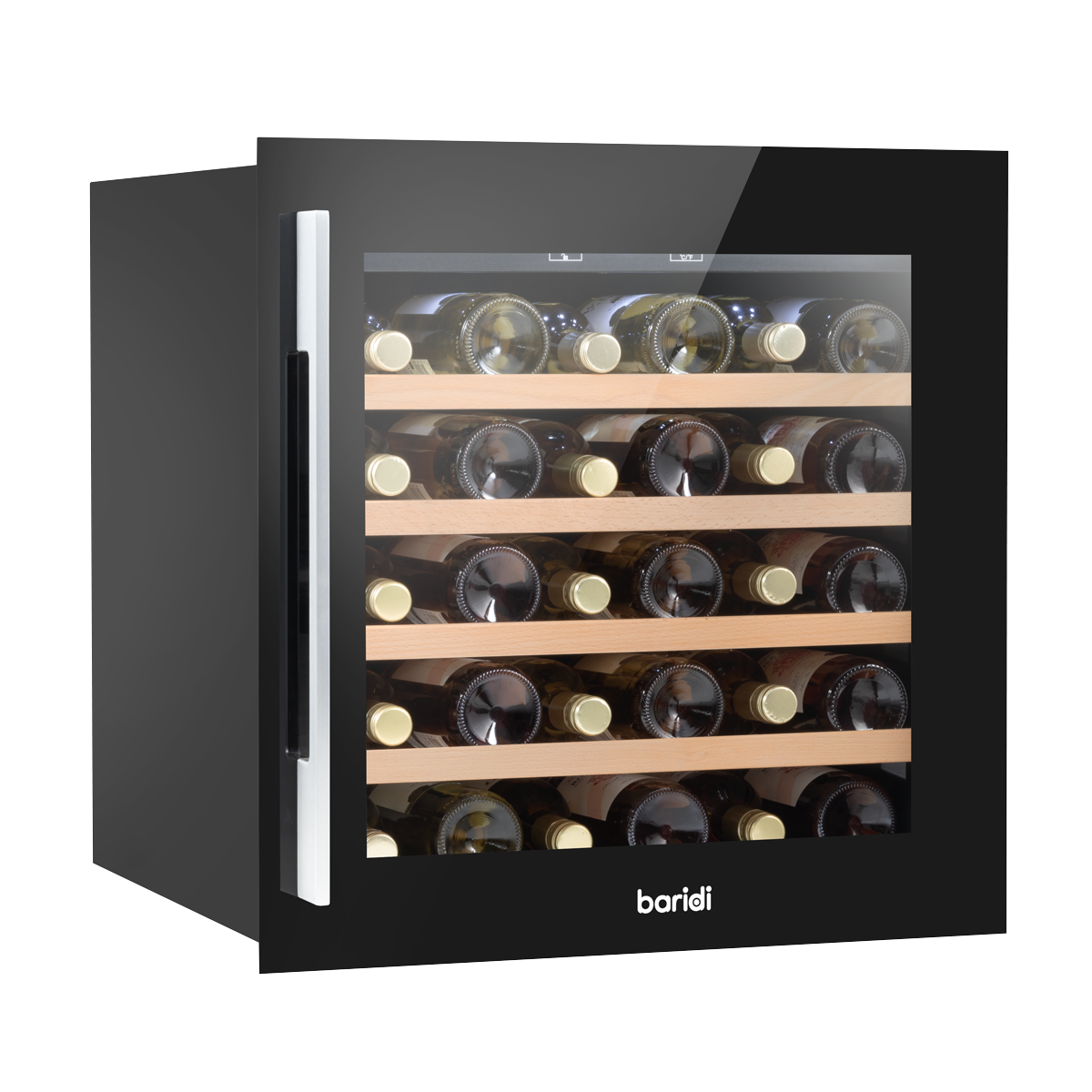 Baridi 36 Bottle Wine Fridge & Cooler 60cm