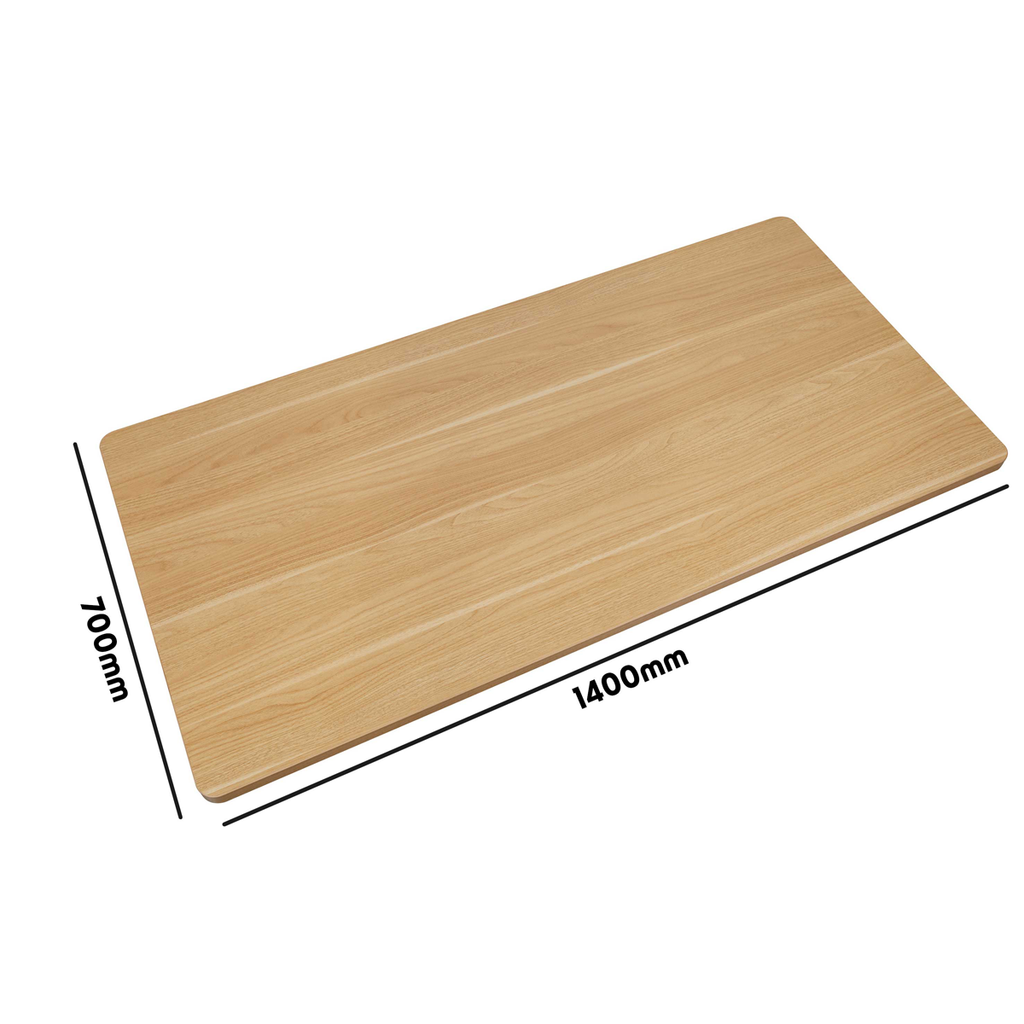 Dellonda Rectangular Desktop, 1400 x 700mm, Oak (DH20)