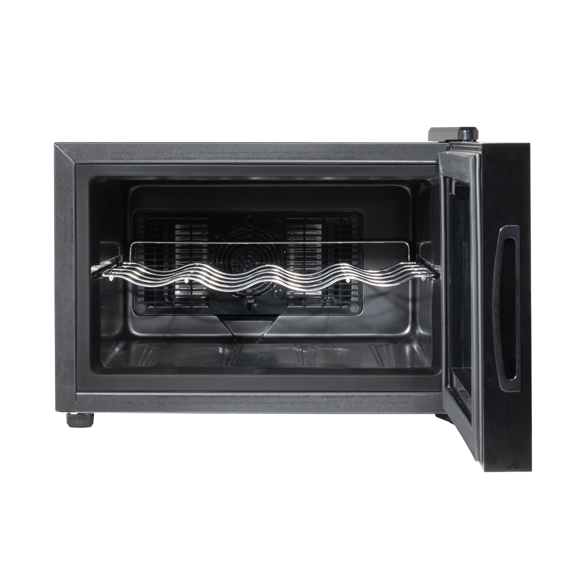 Baridi Wine Cooler Fridge, 8 Bottle, Black (DH218) (Factory Refurbished B)