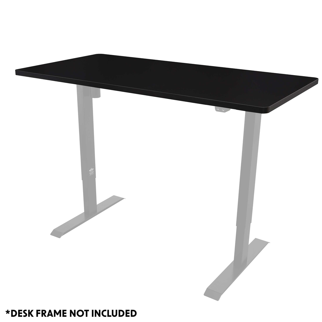 Dellonda Rectangular Desktop, 1400 x 700mm, Black (DH21)