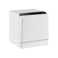 Baridi Mini Tabletop Dishwasher, 2-4 Place Settings, 5L Capacity, White (DH224A) (Factory Refurbished A)