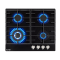 Baridi Built-in Gas Hob 60cm, 4 Cooking Zones, Black (DH226)