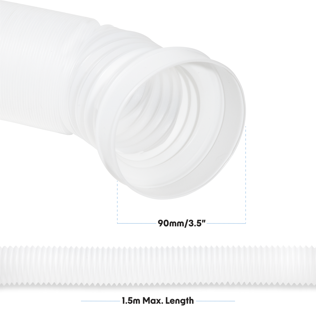 Baridi Condenser Vent Hose Pipe for Vented Tumble Dryers 1.5m (DH230)