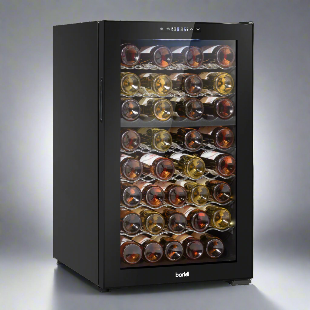 Baridi 52 Bottle Dual Zone Wine Fridge & Cooler