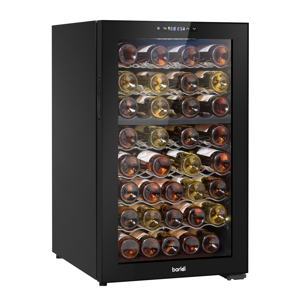 Baridi 52 Bottle Dual Zone Wine Fridge & Cooler