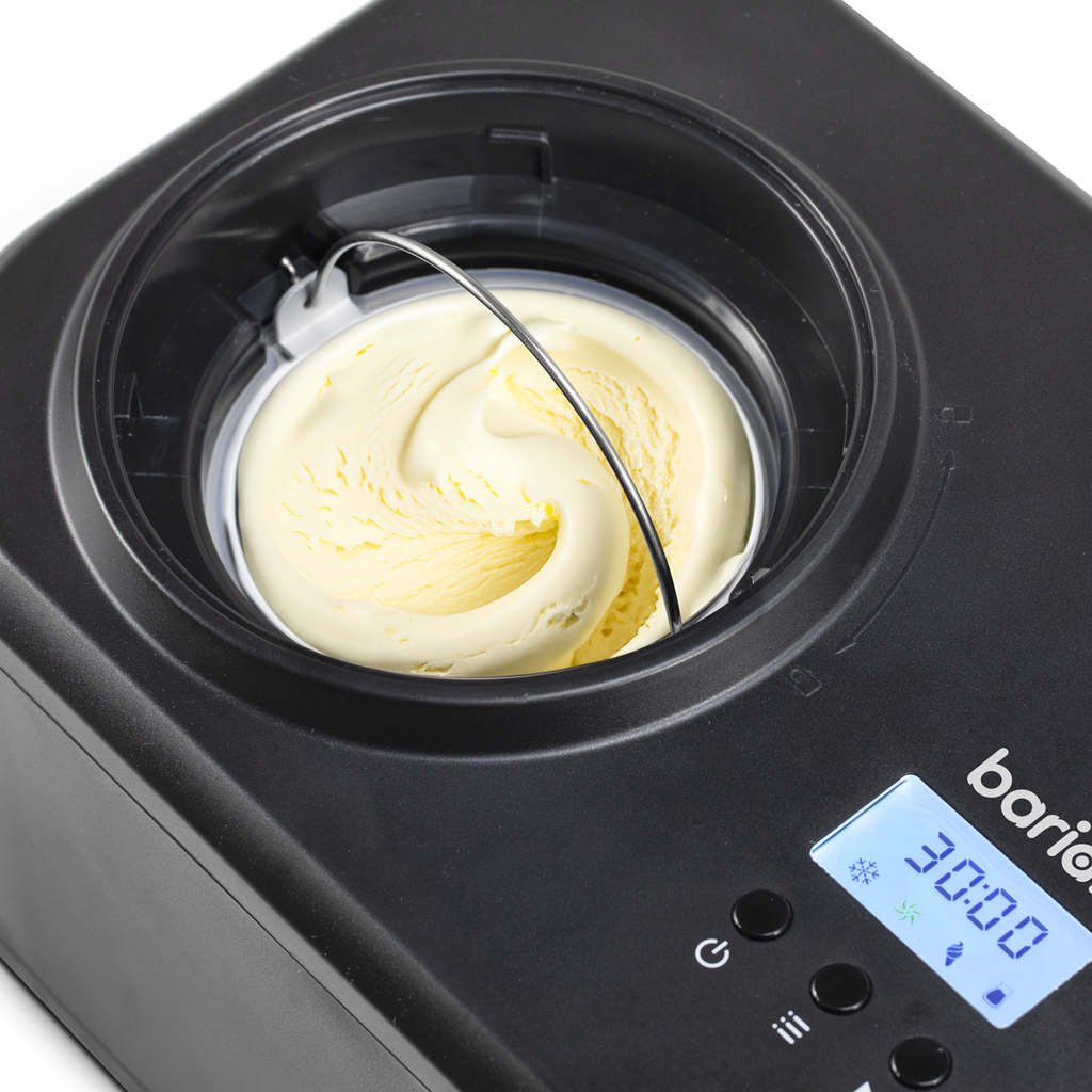 Baridi Automatic Churning Ice Cream Machine, 1L Capacity, Black (DH238)