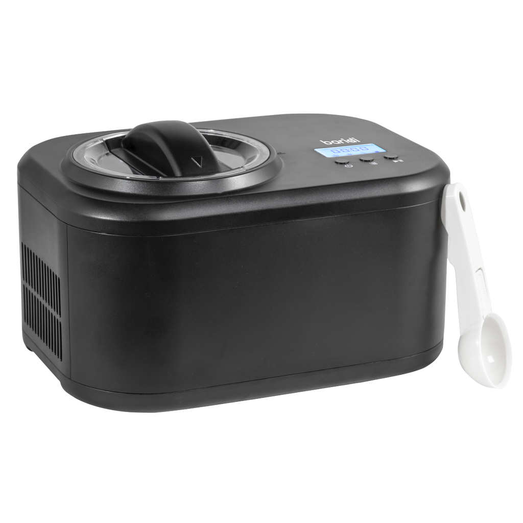 Baridi Automatic Churning Ice Cream Machine, 1L Capacity, Black (DH238)