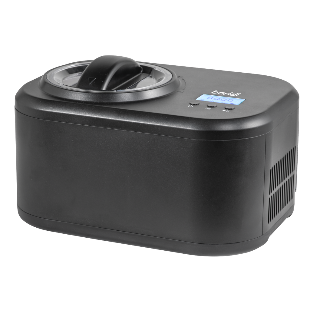 Baridi Automatic Churning Ice Cream Machine, 1L Capacity, Black (DH238)
