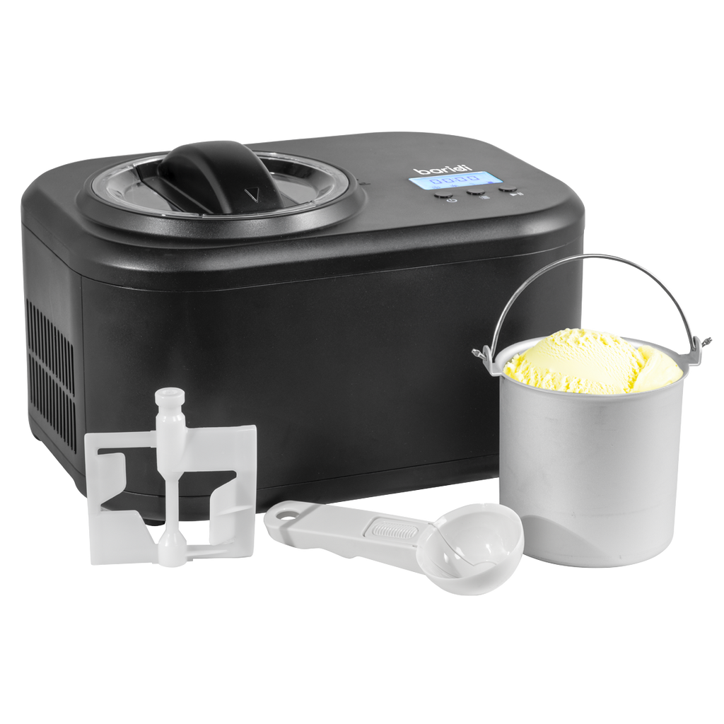 Baridi Automatic Churning Ice Cream Machine, 1L Capacity, Black (DH238)