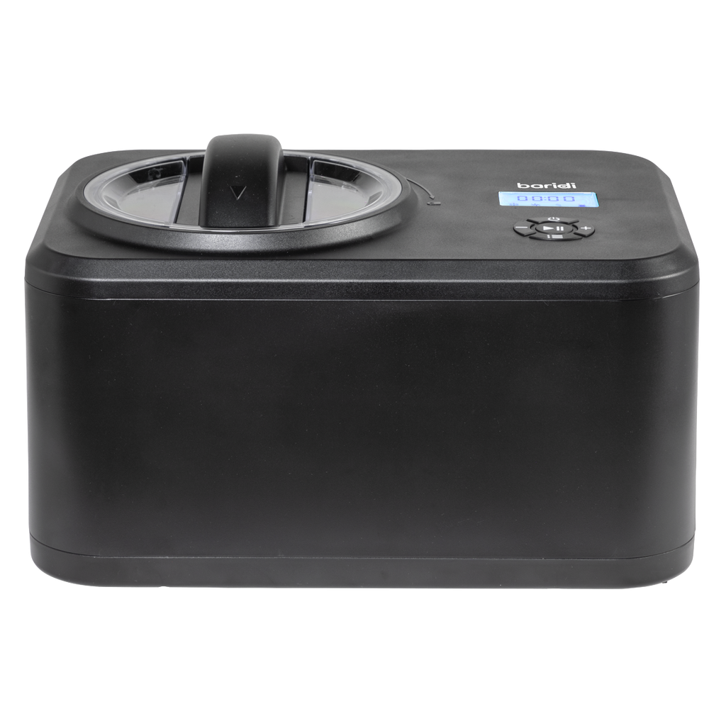 Baridi Automatic Churning Ice Cream Machine, 1.5L Capacity, Black (DH240)