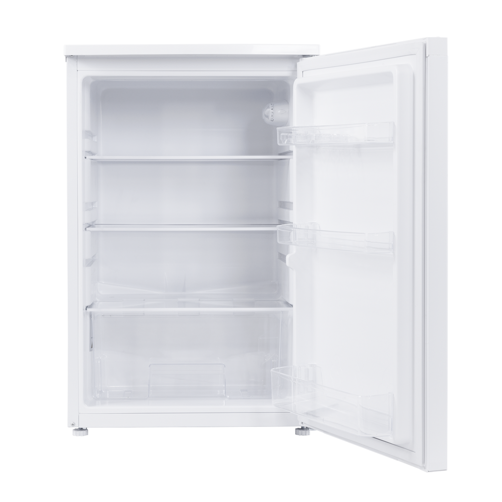 Baridi 55cm Undercounter Larder Fridge, 130L Capacity - White