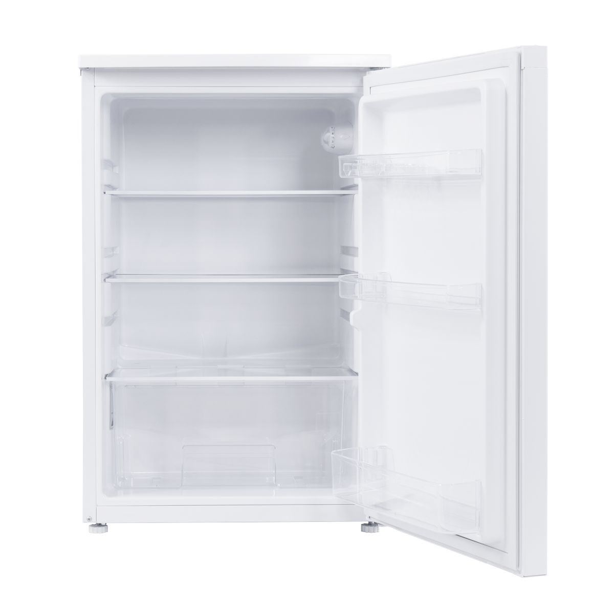 Baridi 55cm Undercounter Larder Fridge, 130L Capacity - White