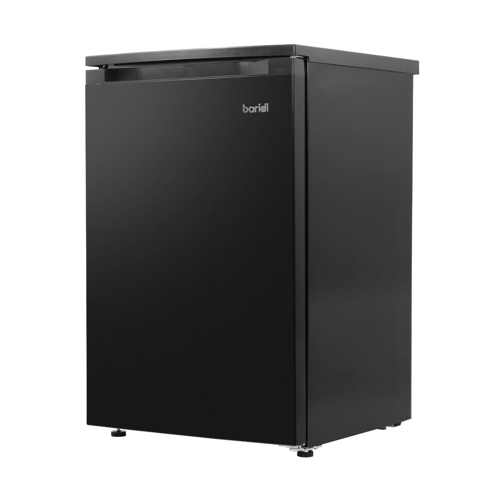 Baridi 55cm Undercounter Larder Fridge, 130L Capacity - Black