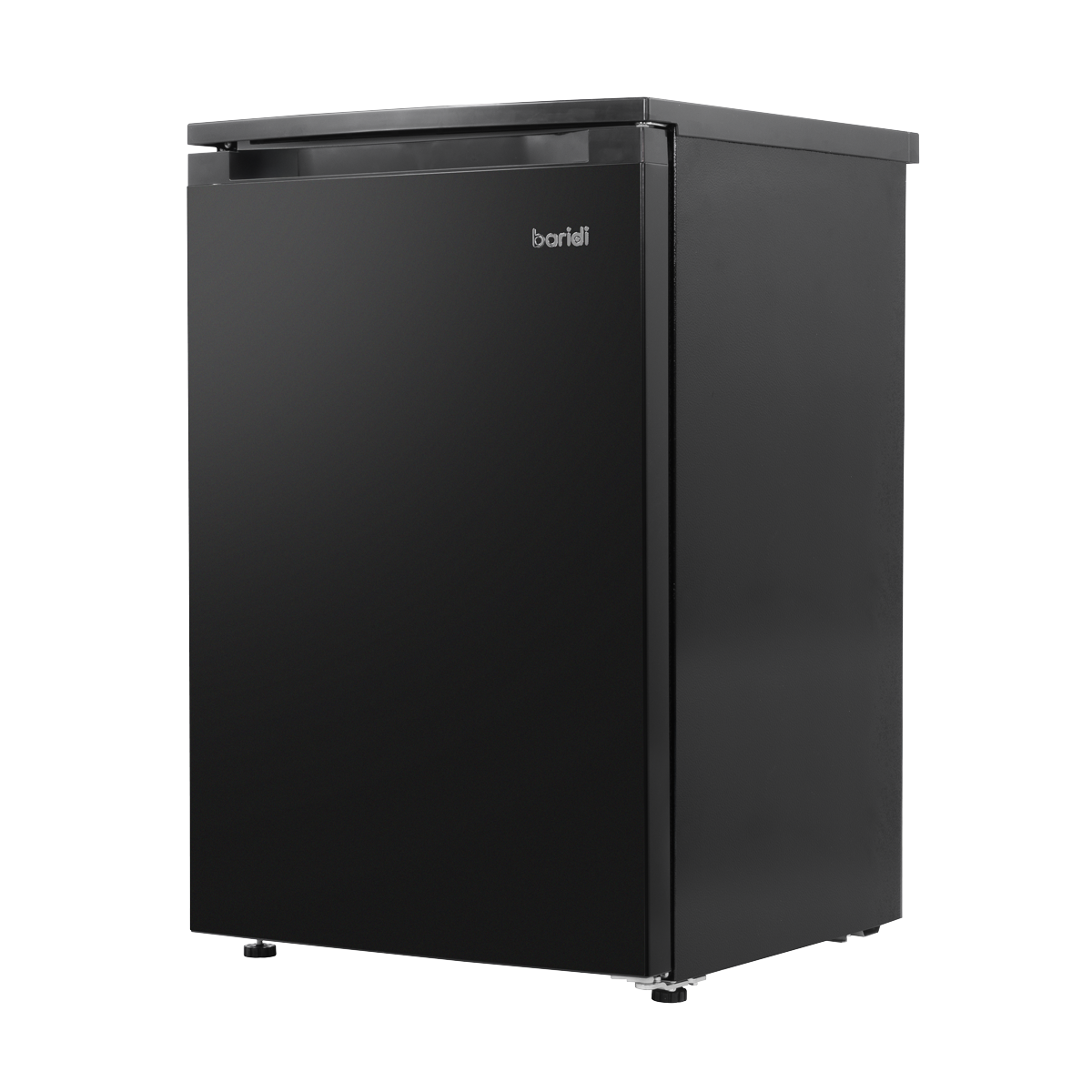 Baridi 55cm Undercounter Larder Fridge, 130L Capacity - Black