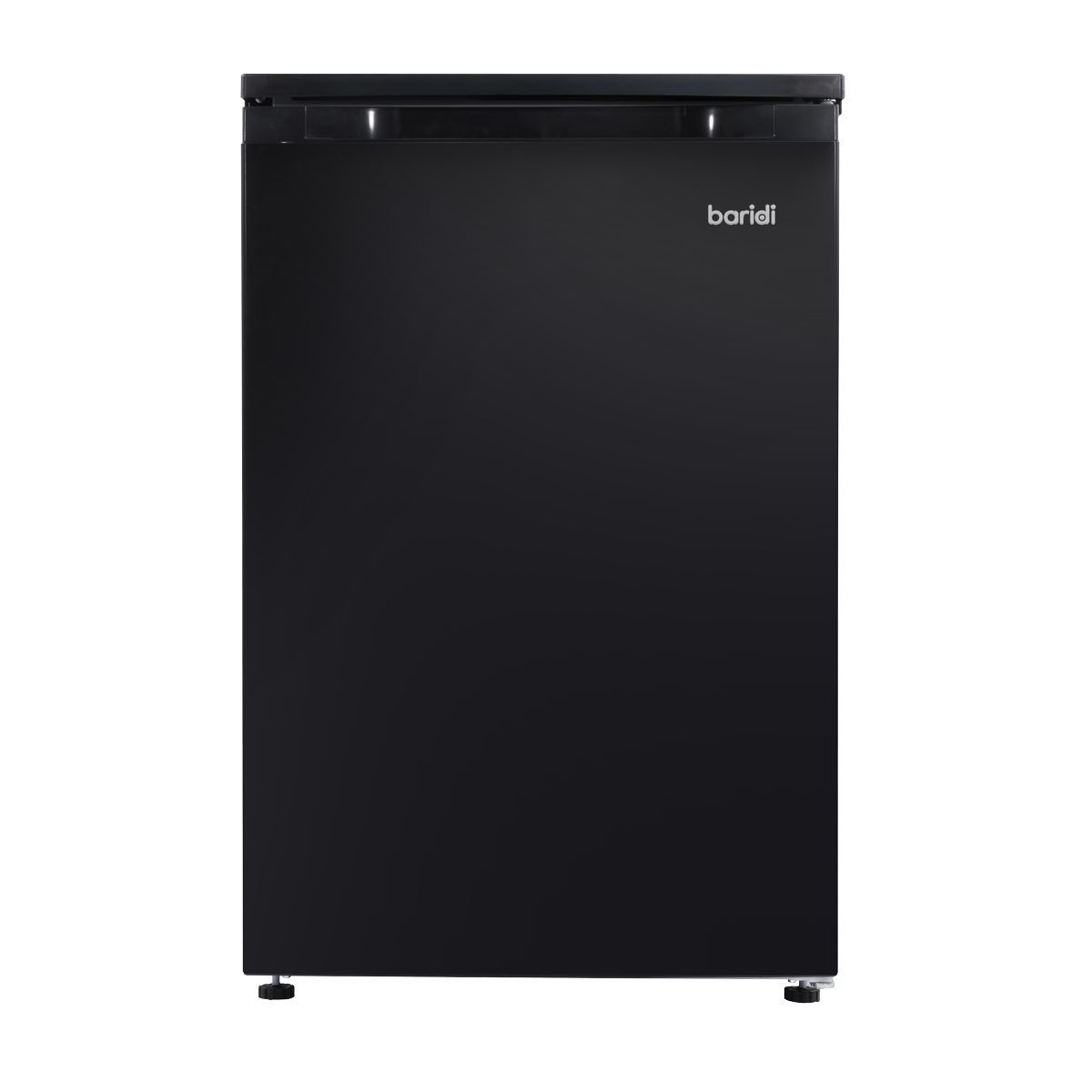Baridi 55cm Undercounter Larder Fridge, 130L Capacity - Black