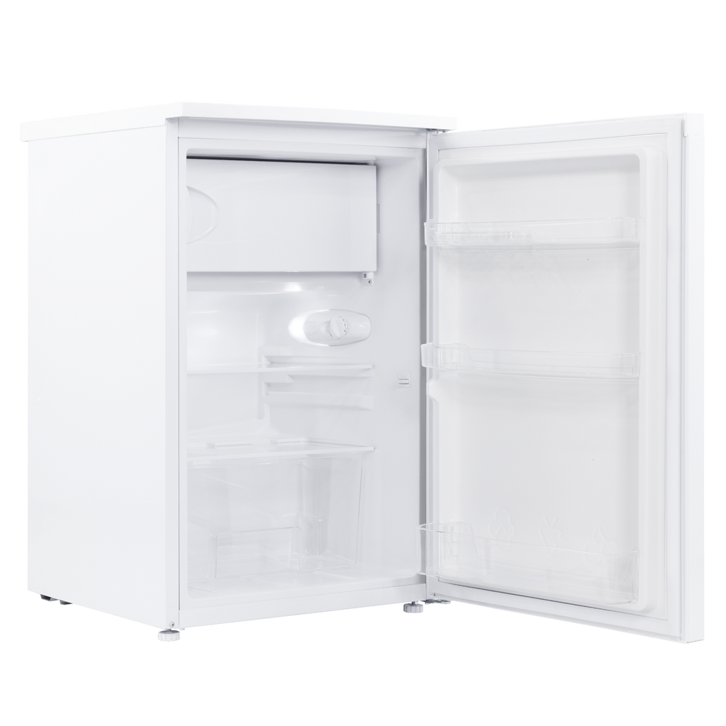 Baridi 55cm Freestanding Undercounter Fridge with Ice Box 107L - White