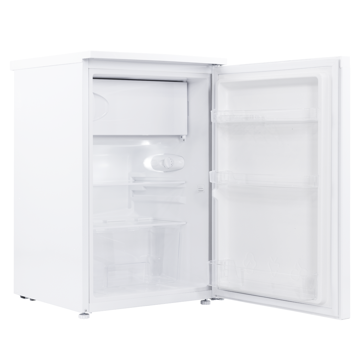 Baridi 55cm Freestanding Undercounter Fridge with Ice Box 107L - White