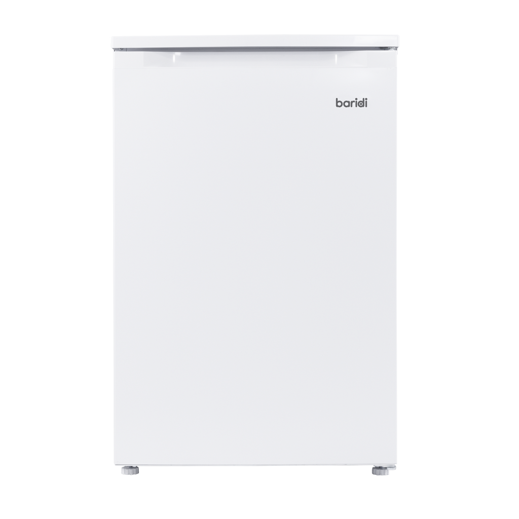 Baridi 55cm Freestanding Undercounter Fridge with Ice Box 107L - White