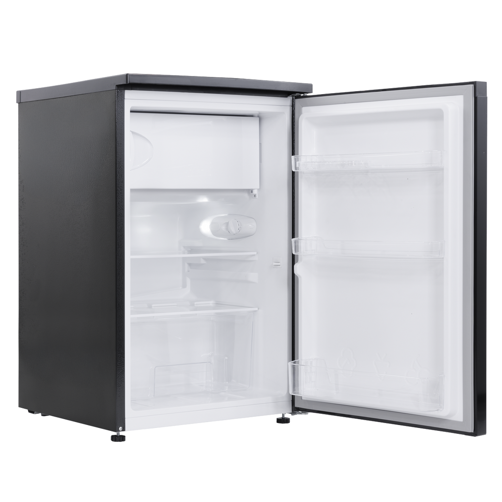 Baridi 55cm Freestanding Undercounter Fridge with Ice Box 107L - Black