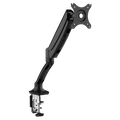 Dellonda Single Monitor Adjustable Arm with 360° Rotation, Black (DH24)