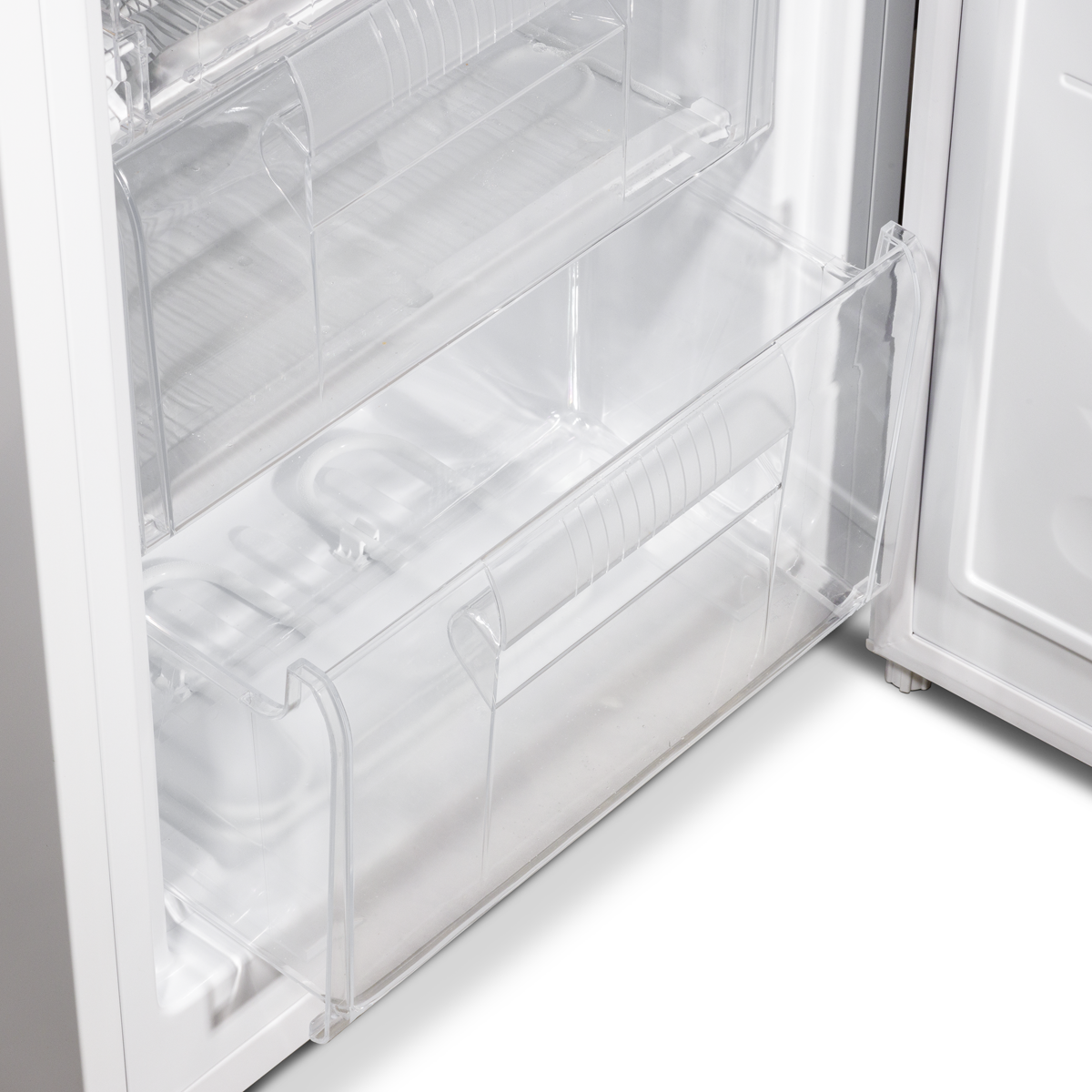 Baridi Freestanding Undercounter Freezer, 85L Capacity, White (DH250)