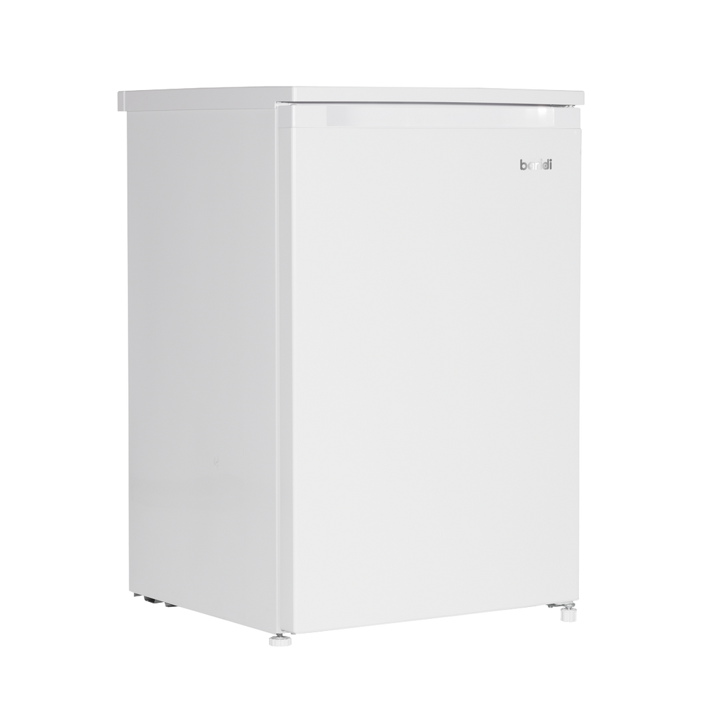 Baridi Freestanding Undercounter Freezer, 85L Capacity, White (DH250)