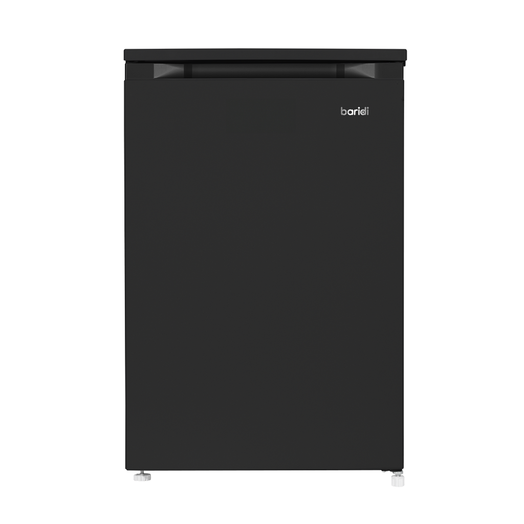 Baridi Freestanding Undercounter Freezer, 85L Capacity, Black (DH251)