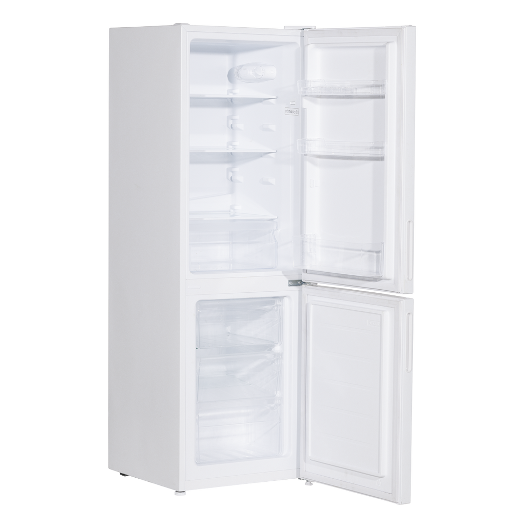 Baridi 70/30 Low Frost Fridge Freezer, 157L Capacity, White (DH252)