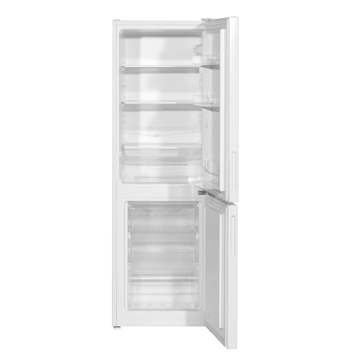 Baridi 70/30 Low Frost Fridge Freezer, 157L Capacity, White (DH252)