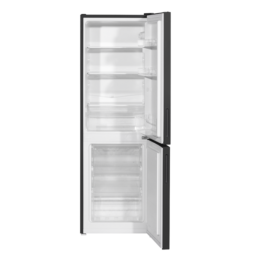 Baridi 70/30 Low Frost Fridge Freezer, 157L Capacity, Black (DH253) (Factory Refurbished B)