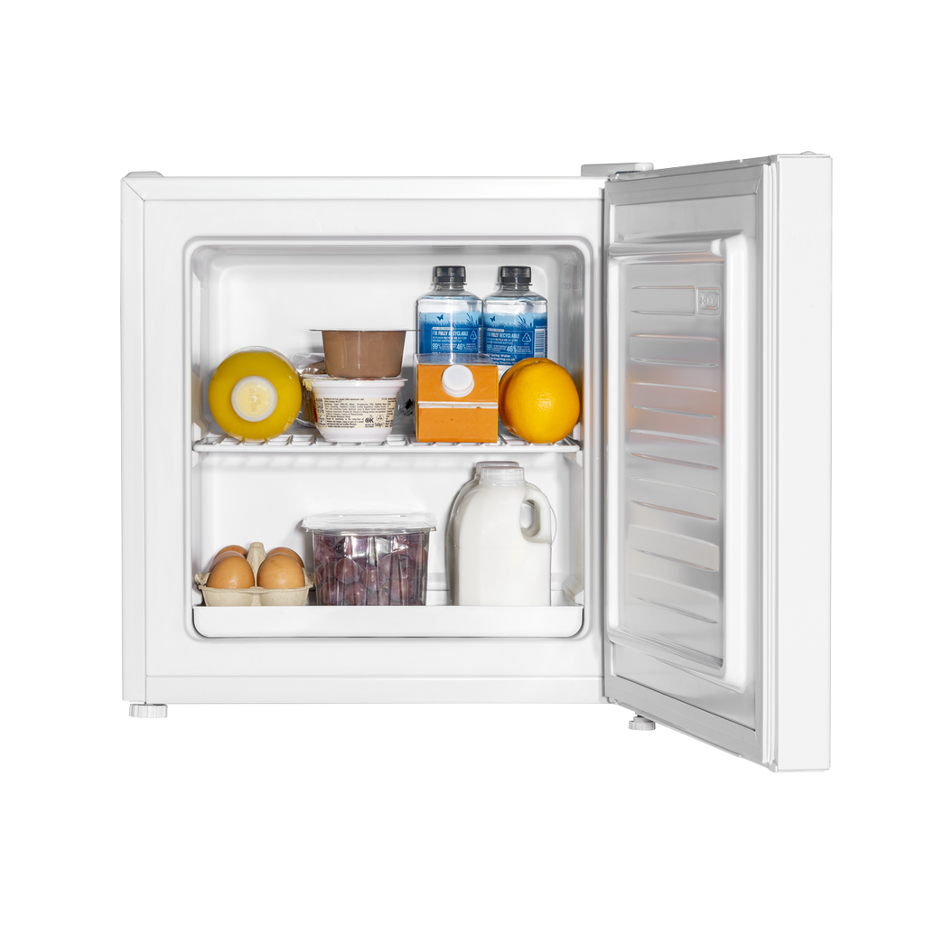 Baridi Mini Tabletop Fridge Freezer, 31L Capacity, White (DH254)
