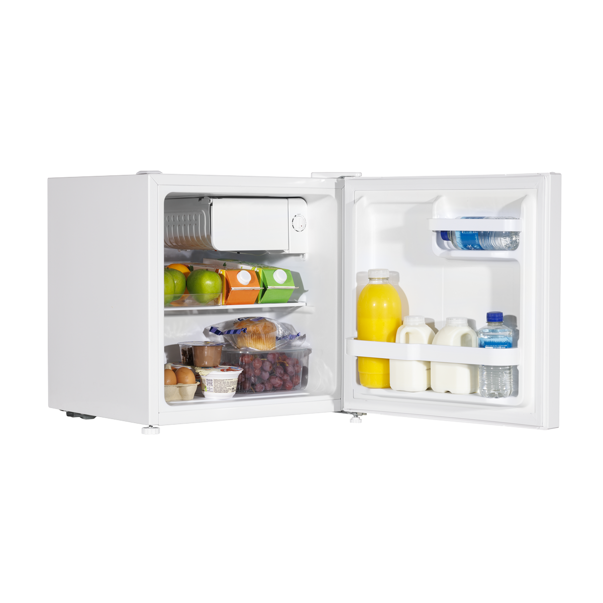 Baridi Tabletop Fridge with Ice Box, 46L Capacity, White (DH256)