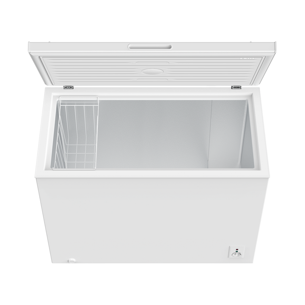 Baridi Freestanding Chest Freezer 254L Capacity - White