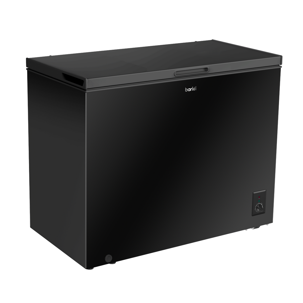 Baridi Freestanding Chest Freezer 254L Capacity - Black